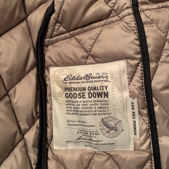 Eddie Bauer Premium Goose Down Quilted Jacket - Picture 4 of 6